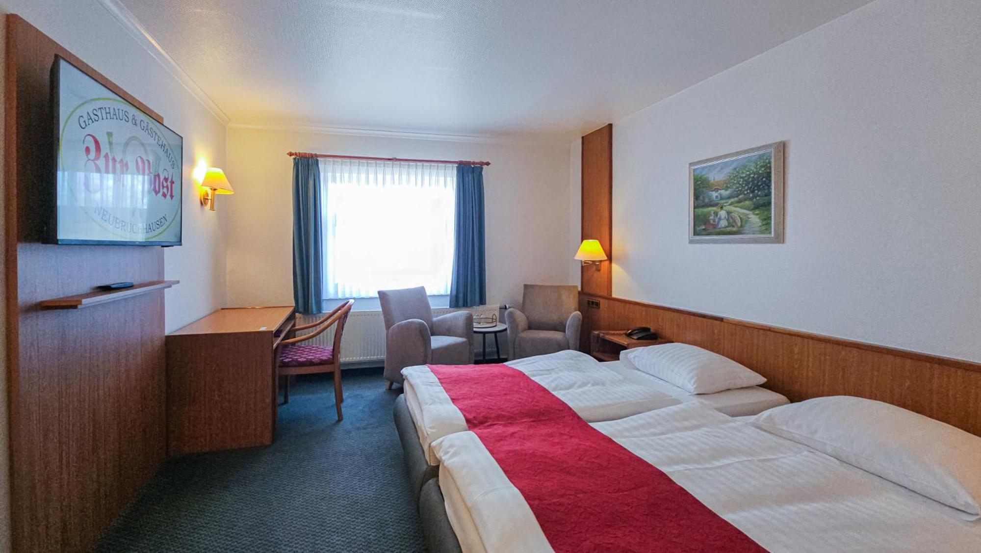 Hotel Zur Post Neubruchhausen Exterior foto